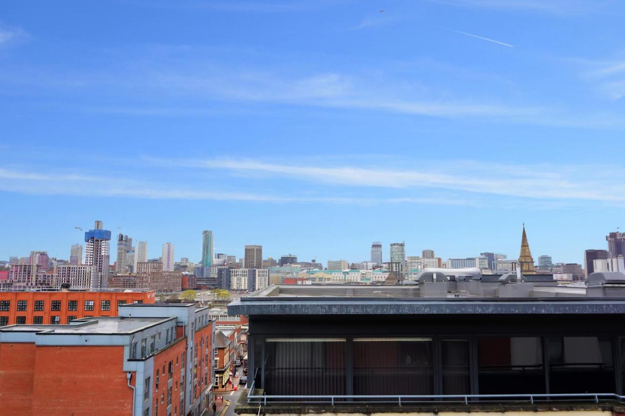 Penthouse - Amazing City Skyline Views - Free Parking - Balcony - Utilita Arena - New St Station - Bullring Shopping Birmingam Exterior foto